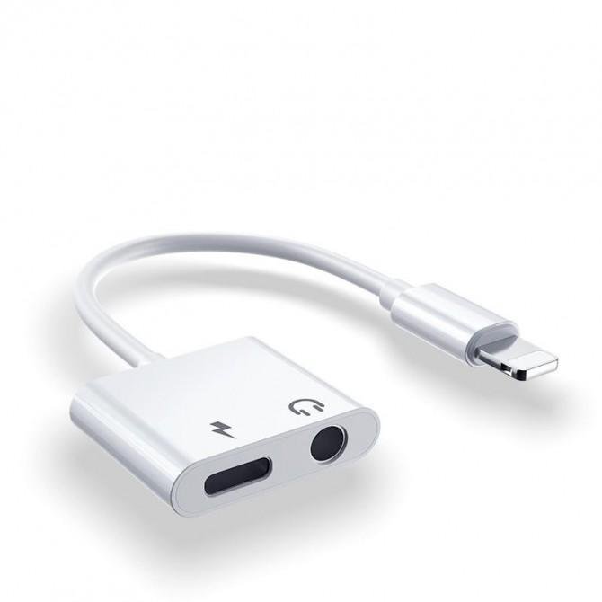 Перехідник Joyroom Ben S-Y104 Lightning to 3.5mm White