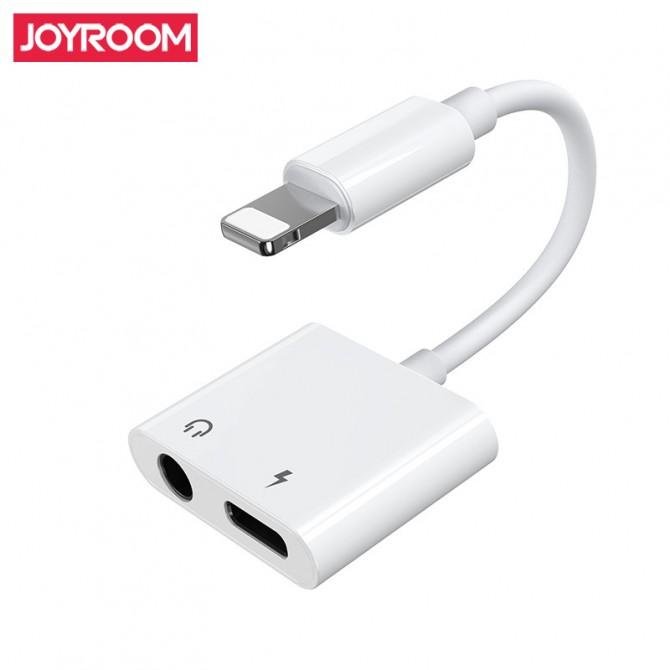 Перехідник Joyroom Ben S-Y104 Lightning to 3.5mm White-1