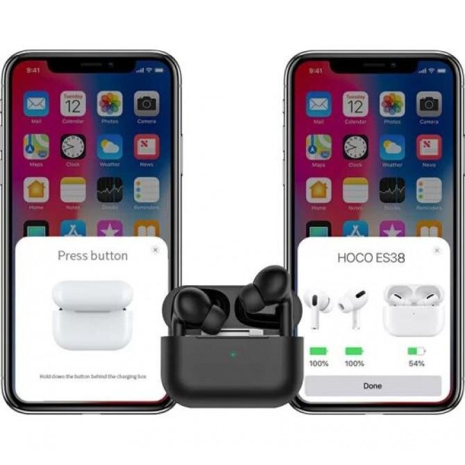 Беспроводные наушники Hoco ES38 Black-2