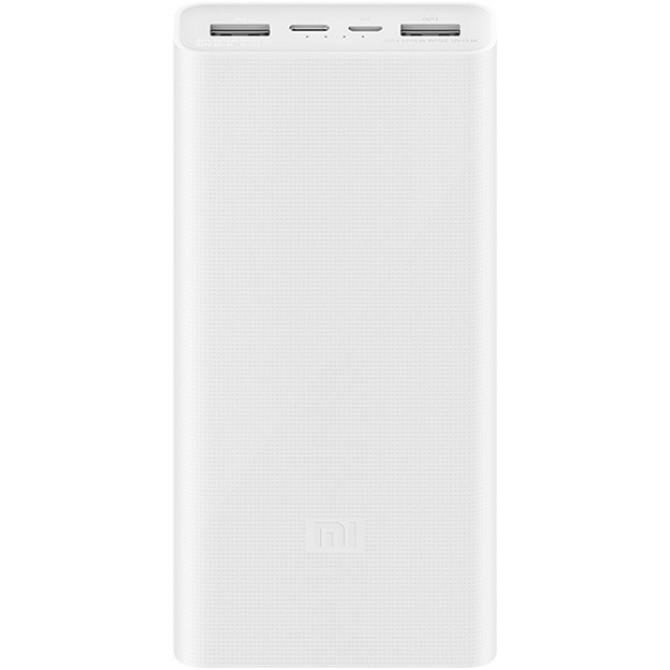 Повербанк Xiaomi 3 20000mAh (2USB+Type-C) White (PLM18ZM/VXN4258CN)