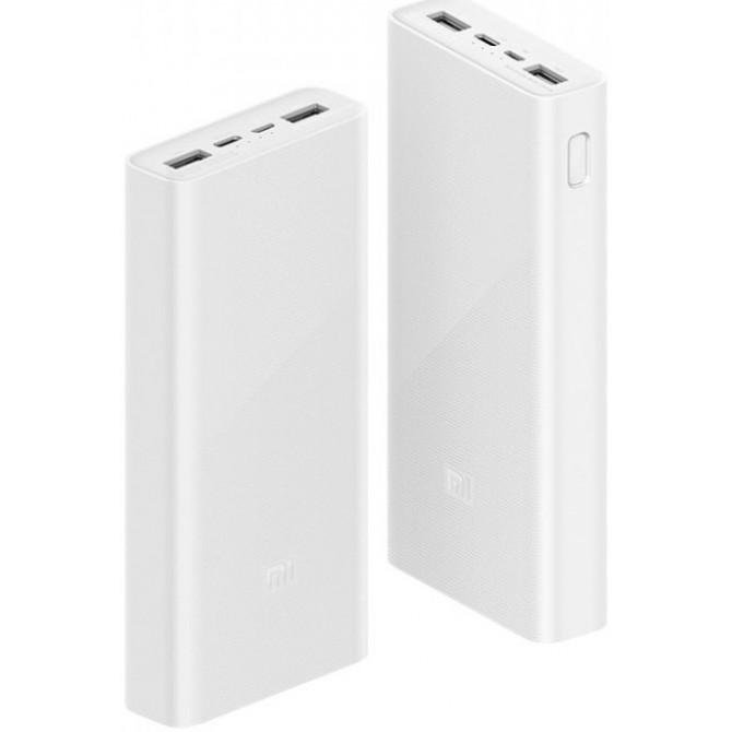 Повербанк Xiaomi 3 20000mAh (2USB+Type-C) White (PLM18ZM/VXN4258CN)-3