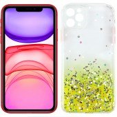 Чехол Frame&Gliter для iPhone 11 Pro Max Yellow Чехол Frame&Gliter для iPhone 11 Pro Max Yellow