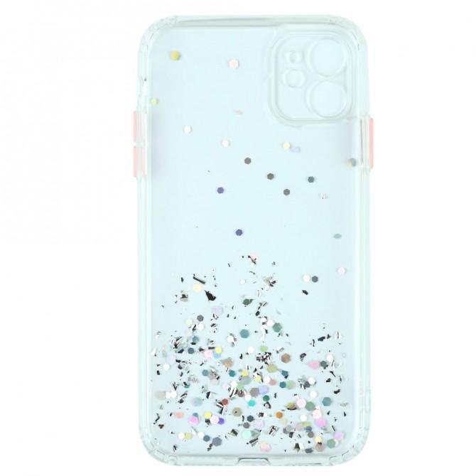 Чохол Frame&Gliter для iPhone 11 Pro Silver-2