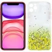 Чехол Frame&Gliter для iPhone 11 Pro Yellow