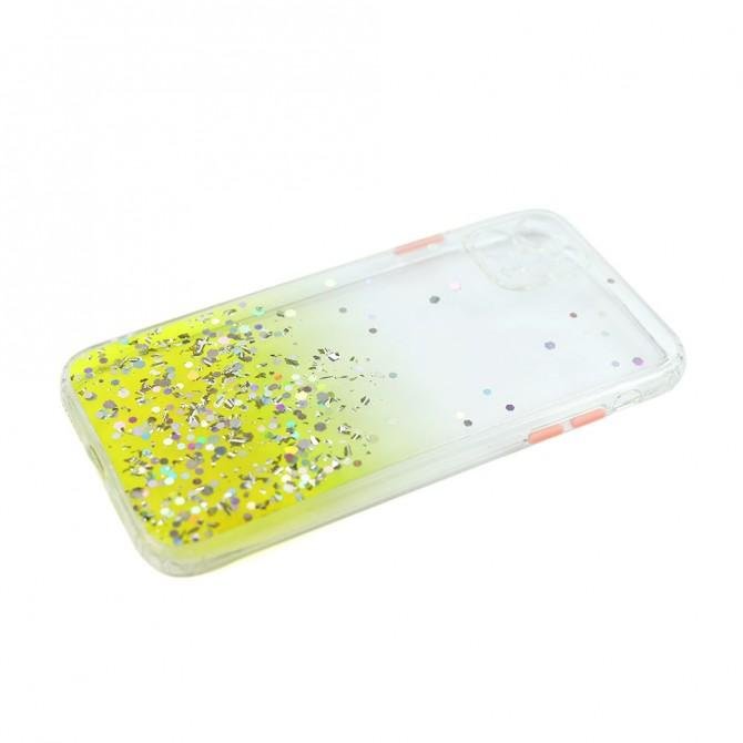 Чохол Frame&Gliter для iPhone 11 Pro Yellow-4