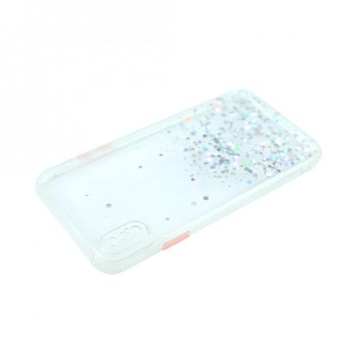 Чохол Frame&Gliter для iPhone X/Xs Silver-3