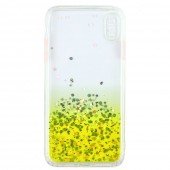 Чохол Frame&Gliter для iPhone X/Xs Yellow Чохол Frame&Gliter для iPhone X/Xs Yellow