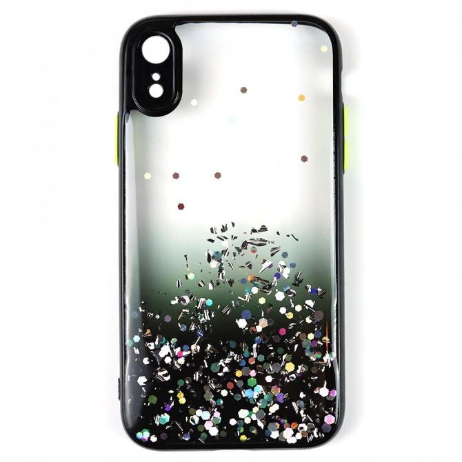 Чохол Frame&Gliter для iPhone Xs Max Black-1
