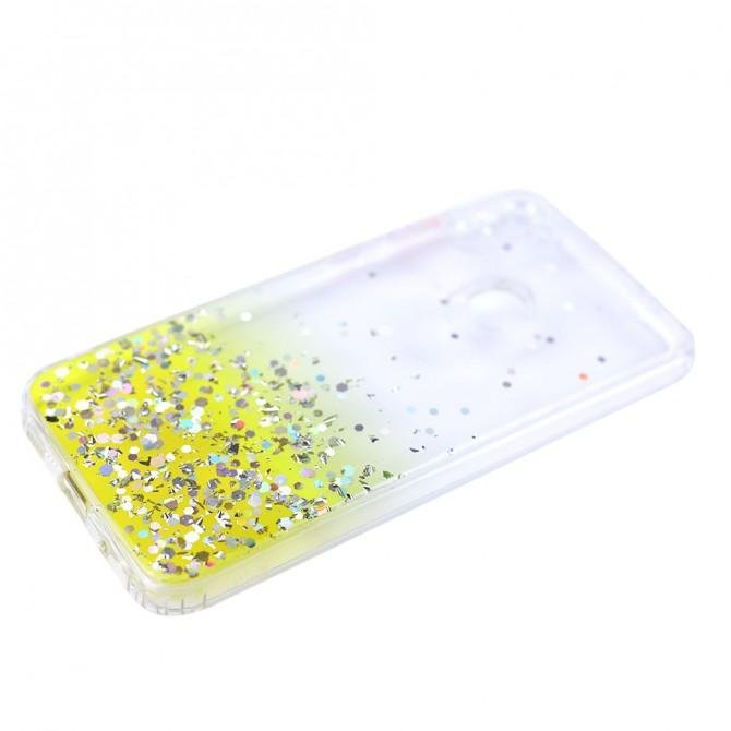 Чехол Frame&Gliter для Samsung A115/M115 Galaxy A11/M11 Yellow-4