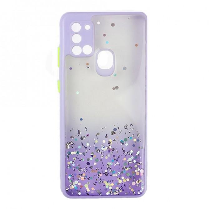 Чехол Frame&Gliter для Samsung A217 Galaxy A21s Lilac-1
