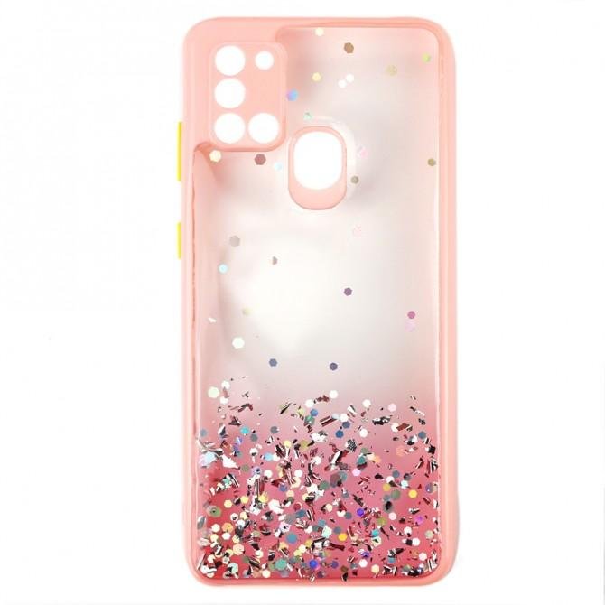Чохол Frame&Gliter для Samsung A217 Galaxy A21s Pink-1