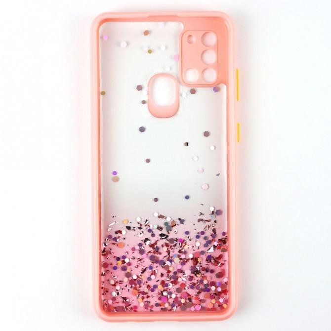 Чохол Frame&Gliter для Samsung A217 Galaxy A21s Pink-2
