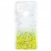 Чехол Frame&Gliter для Samsung A217 Galaxy A21s Yellow Чехол Frame&Gliter для Samsung A217 Galaxy A21s Yellow