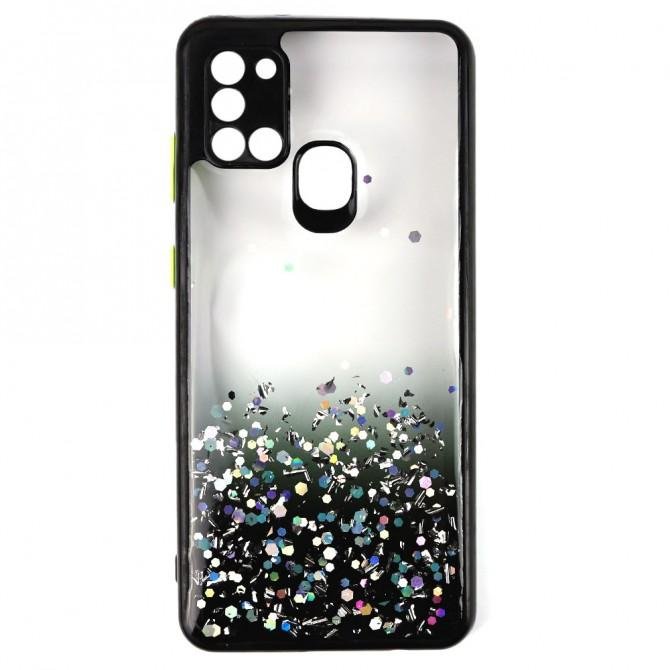 Чехол Frame&Gliter для Samsung A217 Galaxy A21s Black-1