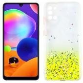 Чохол Frame&Gliter для Samsung A315 Galaxy A31 Yellow