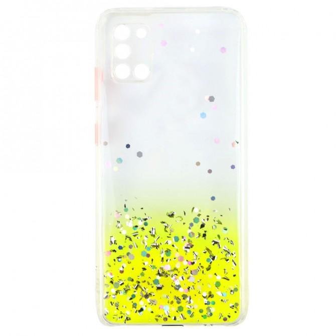Чехол Frame&Gliter для Samsung A315 Galaxy A31 Yellow-1