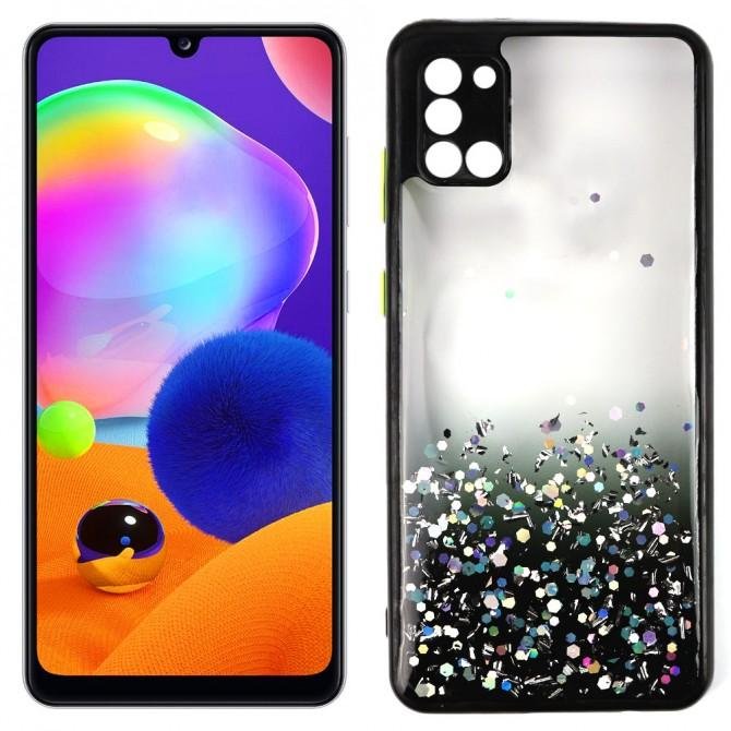 Чехол Frame&Gliter для Samsung A315 Galaxy A31 Black
