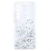 Чохол Frame&Gliter для Xiaomi Mi 10 Lite Silver Чохол Frame&Gliter для Xiaomi Mi 10 Lite Silver