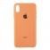 Чехол U-Like Glossy Logo series для iPhone Xs Max Peach