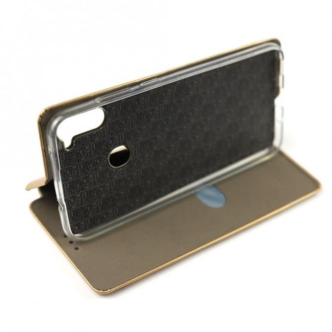 Чехол книжка U-Like Best для Samsung A115/M115 Galaxy A11/M11 Золотой-3