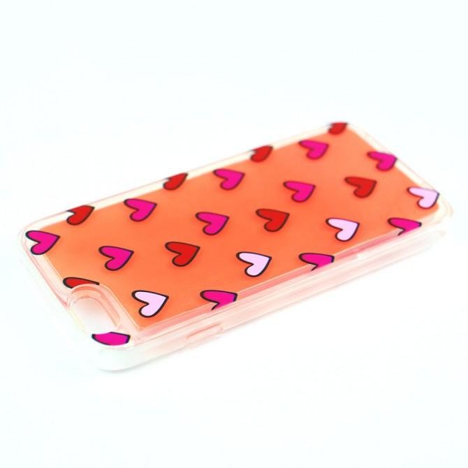 Чохол U-Like Aqua Case для iPhone 6 Hearts-3