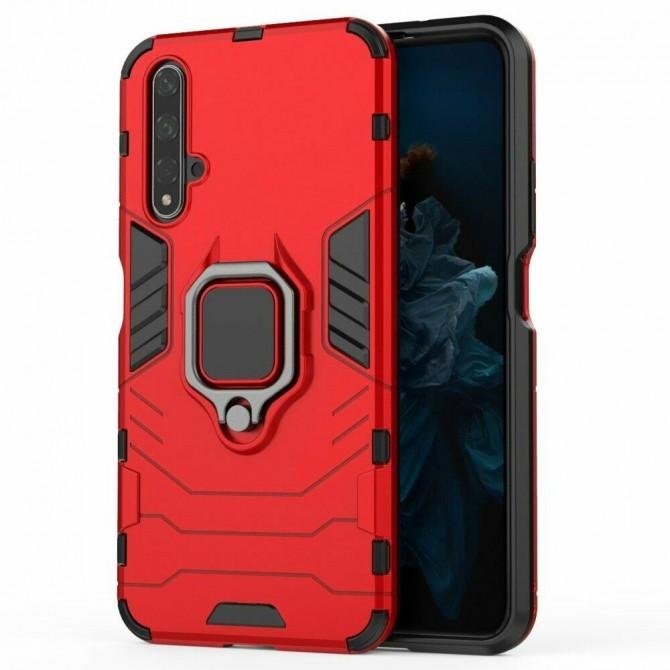 Чехол HONOR Hard Defence Series для Huawei Honor 20/Nova 5T Красный (с магнитом)-1