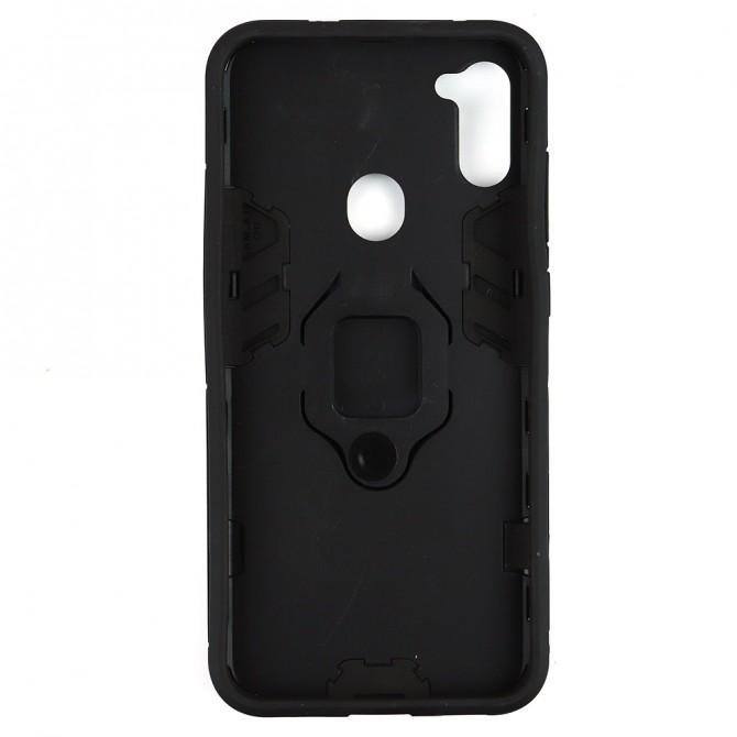 Чохол HONOR Hard Defence Series для Samsung A115/M115 Galaxy A11/M11 2019 Чорний (з магнітом)-2