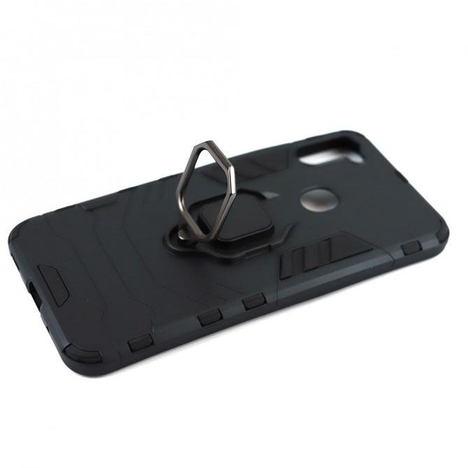 Чохол HONOR Hard Defence Series для Samsung A115/M115 Galaxy A11/M11 2019 Чорний (з магнітом)-4