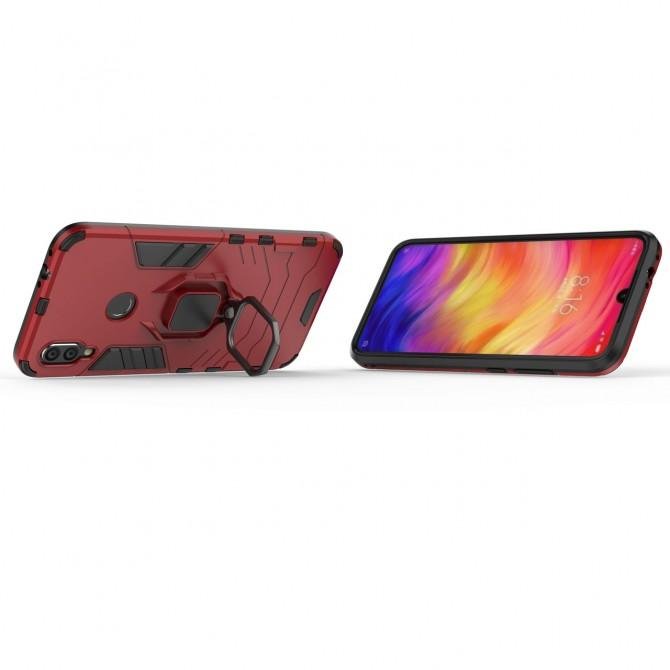 HONOR Hard Defence Series Xiaomi Redmi 7 Red (with magnit)-2