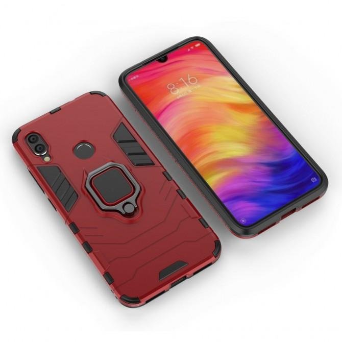 HONOR Hard Defence Series Xiaomi Redmi 7 Red (with magnit)-3
