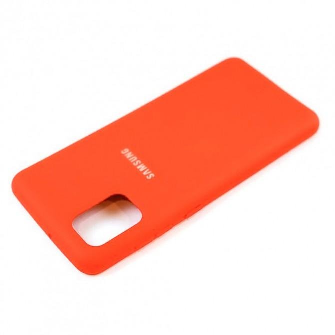 Чехол Soft Case Samsung A515 Galaxy A51 Оранжевый FULL-3