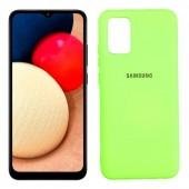Чохол Soft Case Samsung A315 Galaxy A31 Салатовий FULL