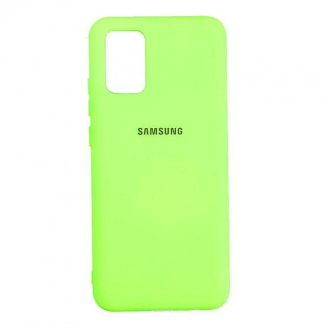 Чохол Soft Case Samsung A315 Galaxy A31 Салатовий FULL-1