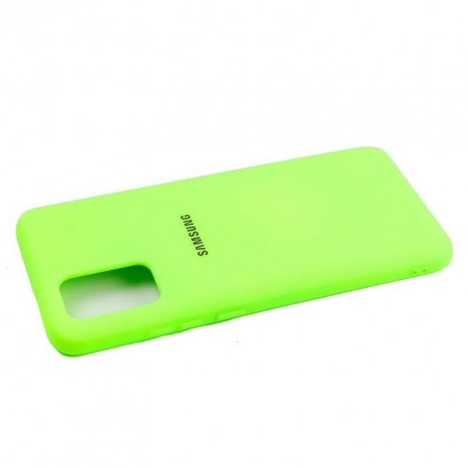 Чохол Soft Case Samsung A315 Galaxy A31 Салатовий FULL-3