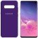 Чехол накладка Original Soft Case Samsung G973 Galaxy S10 Фиолетовый FULL