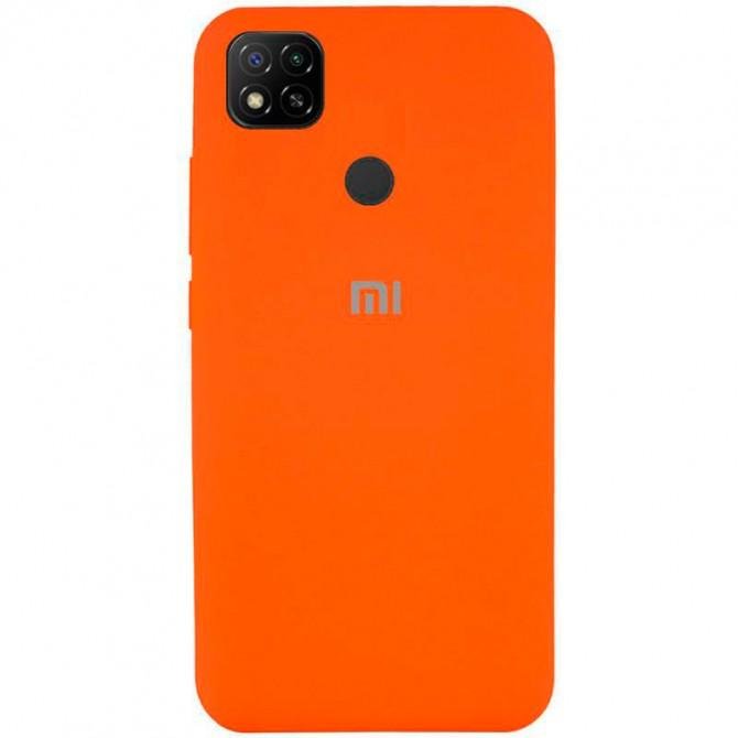 Чехол Original Soft Case Xiaomi Redmi 9c ОранжевыйFULL