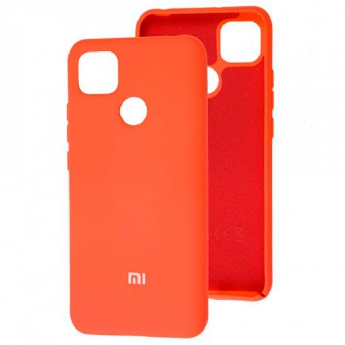 Чехол Original Soft Case Xiaomi Redmi 9c ОранжевыйFULL-2