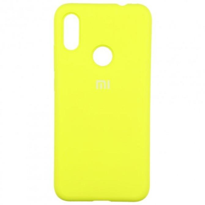Чехол Original Soft Case Xiaomi Redmi Note 5 Pro Желтый FULL-2