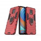 Чехол HONOR Hard Defence Series Xiaomi Redmi Note 9 Pro/Note 9s Red (with magnet)