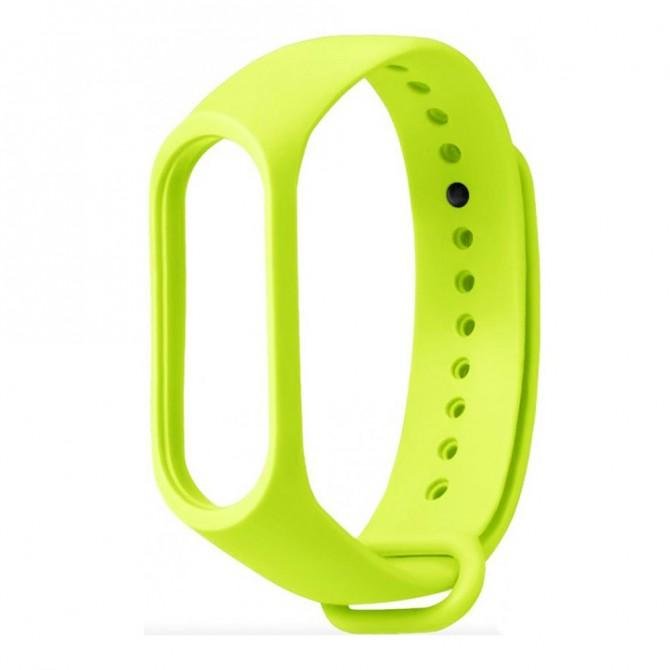 Ремінець для Xiaomi Mi Band 3/4 (Silicon) Light Green-1