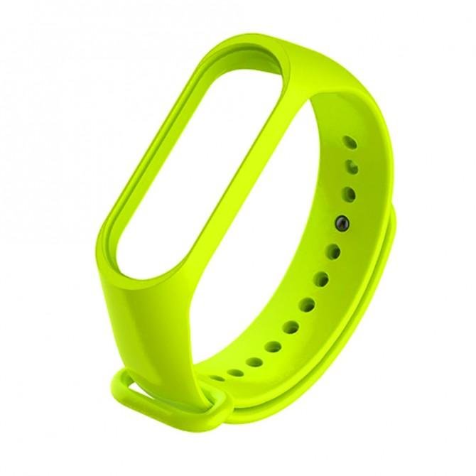 Ремінець для Xiaomi Mi Band 3/4 (Silicon) Light Green-2
