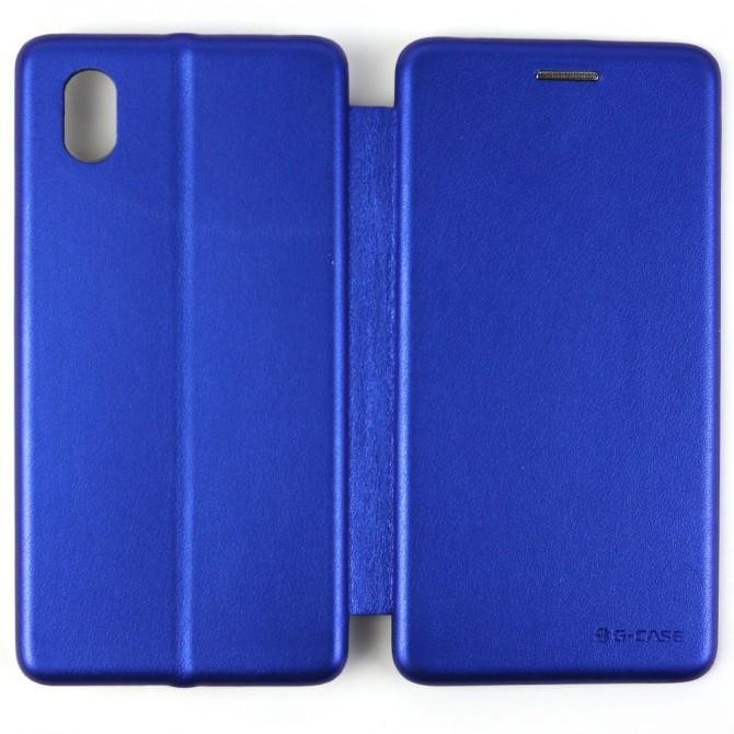 Чехол книжка U-Like Best для Samsung A013 Galaxy A01 Core Синий-2