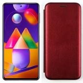 Чохол книжка U-Like Best для Samsung M317 Galaxy M31s Марсала