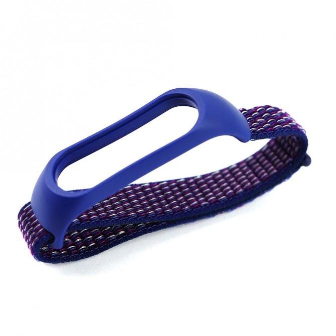 Ремінець для Xiaomi Band 3/4 Nylon design Purple-1