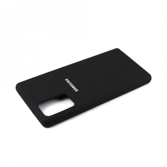 Чохол силіконовий для Samsung Note 20 Чорний FULL-3