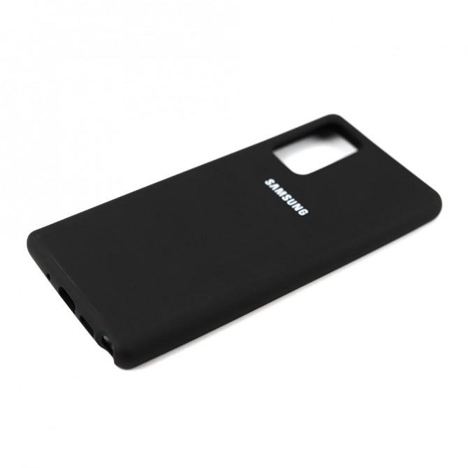 Чохол силіконовий для Samsung Note 20 Чорний FULL-4