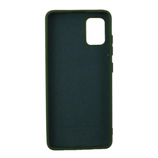 Чехол Soft Case Samsung A315 Galaxy A31 Темно Зеленый FULL-3