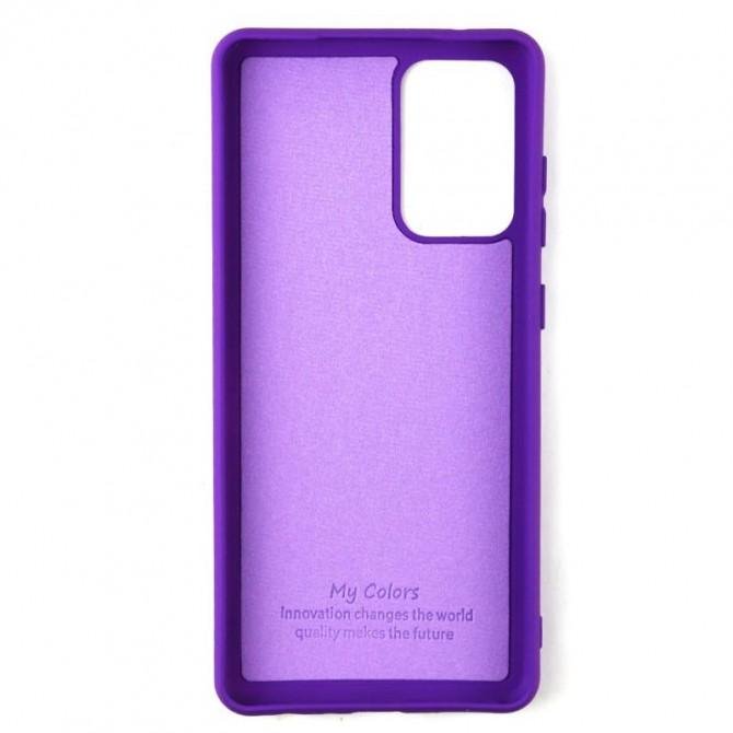Чехол Soft Case Samsung G770 Galaxy S10 lite Фиолетовый FULL-2