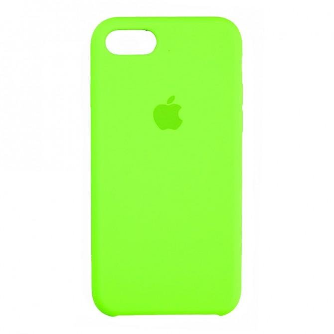 Чехол силиконовый для iPhone 7/8 Салатовый-1