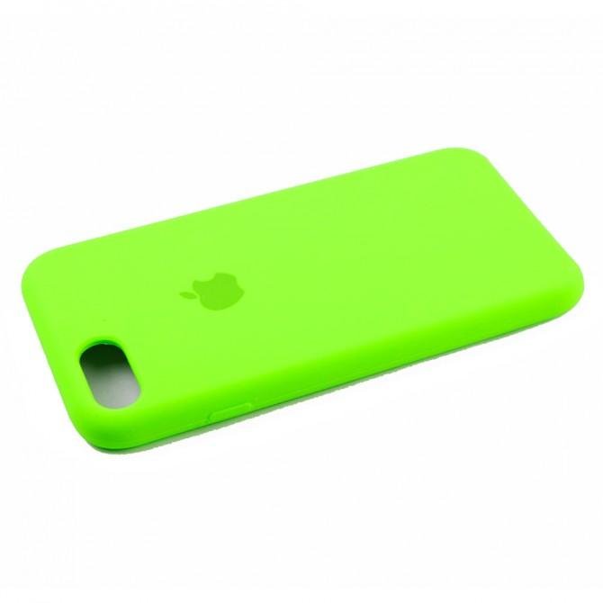 Чехол силиконовый для iPhone 7/8 Салатовый-2